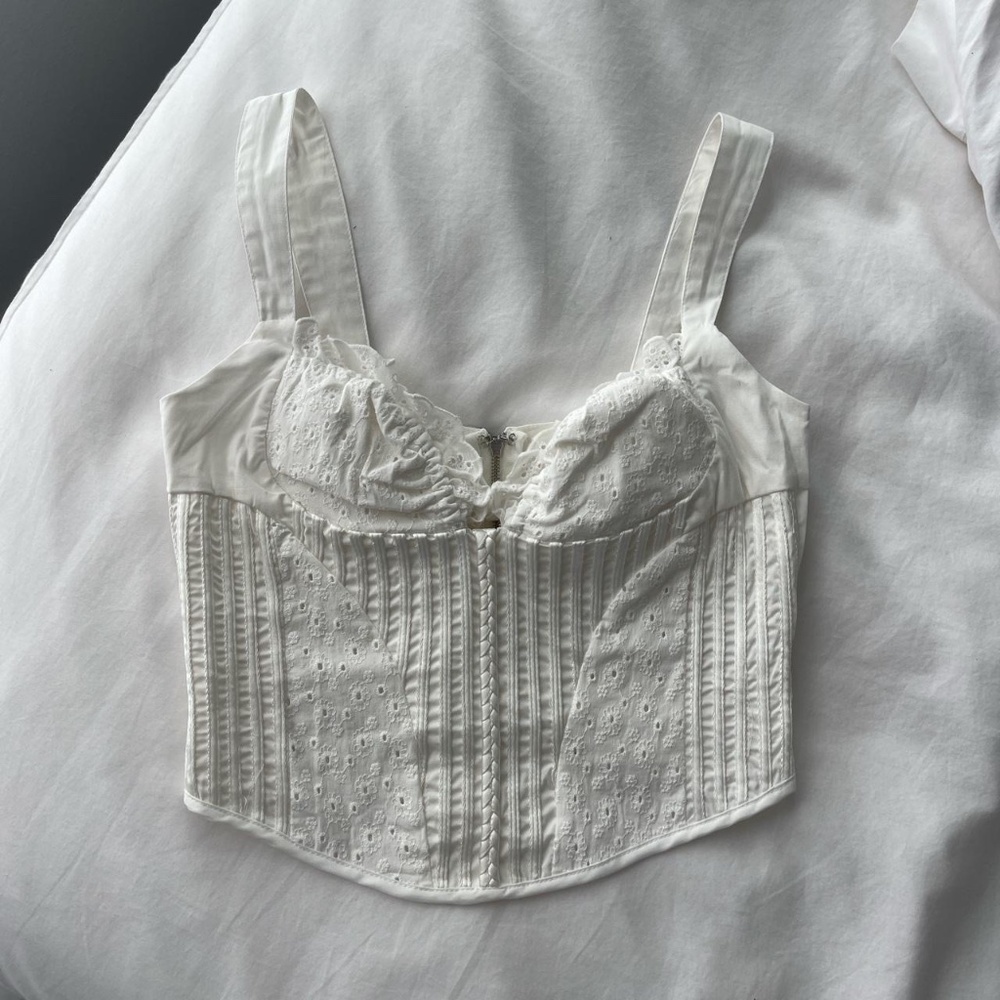 With Jean Corset Top